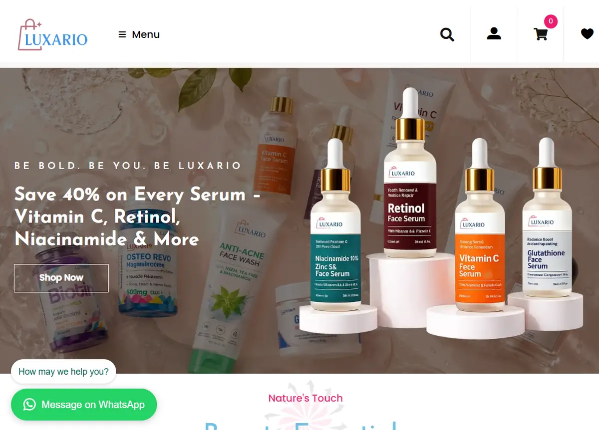 Luxario eCommerce